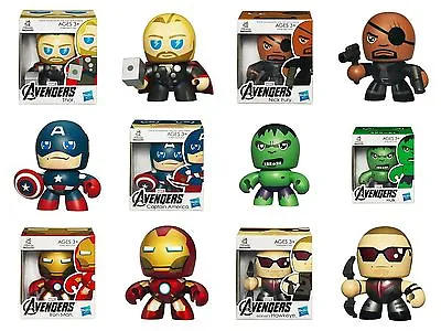 Marvel Avengers Movie Assemble Mini Mighty Muggs Action Figures Toy UK Seller • £3.64