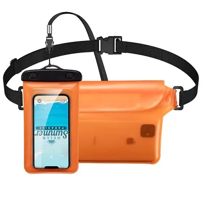 Zelaxy Waterproof Pouch Bag Phone Case Waterproof Case Dry Bag For Beach Swim UK • £9.99