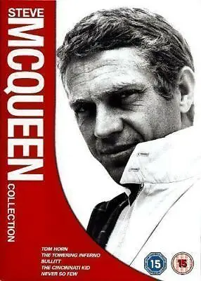 £23 • Buy The Steve Mcqueen Collection - Tom Horn / Towering Inferno / Bullitt / The Cinnc