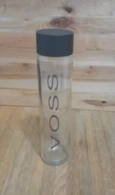 Voss Water Bottle GLASS 800ML EMPTY • $14.88