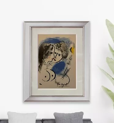 Marc Chagall Original Hand-signed Lithograph With COA & Appraisal Of $3500*'' • $1299.35