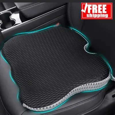 Universal Car Seat Cushion Thick Wedge Memory Foam Office Chair Comfort Pad Mat • £17.89