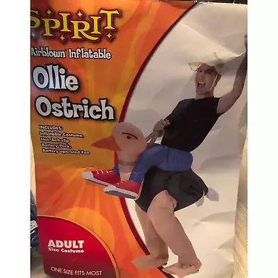 $40 • Buy Ollie The Ostrich Costume Adult Halloween Costume Ride On Rider Read Description