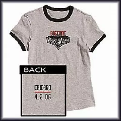 Wwe Wrestlemania 22 Rare!!!! 2006 T/shirt (new) Boys Medium (us 10)  • $25.50