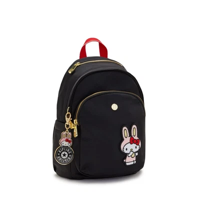 £174.50 • Buy Kipling Hello Kitty DELIA MINI Rabbit Black Rucksack Backpack Cute Japan