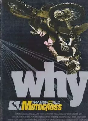 Why: Transworld Motorcross DVD VIDEO DOCUMENTARY Dirt Bike Tricks Race GP Racers • $31.49