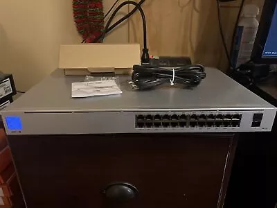 Ubiquiti UniFi USW Pro 24 Port PoE Gigabit Switch USWPRO24POE • $320