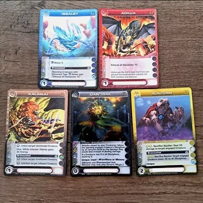 Chaotic TCG Lot Rare Creatures Beyond The Doors (5 Cards) • $15