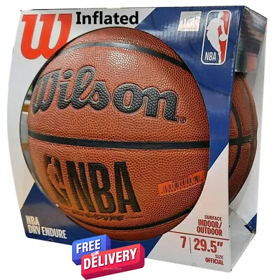 Wilson DRV Endure NBA Basketball Game Ball Indoor / Outdoor Size 7 Basket Ball • £32.95