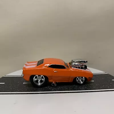 Muscle Machines Funline ‘69 Chevy Camaro 00-1 Orange & White Blown - 1:64 NRMT • $13.75