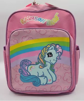 2003 Hasbro My Little Pony Childs Backpack Bookbag Rainbow Dash NOS • $20