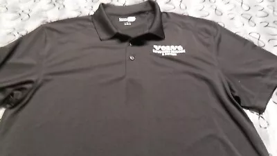 Large Volvo Construction Equipment & Services Cornerstone Brand Polo Shirt • $17.99