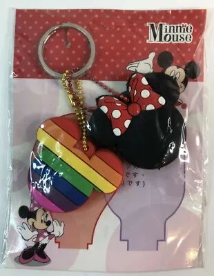 Disney Character Tsum Tsum Acrylic Key Holder Mickey & Minnie Mouse New Sealed • $9.99