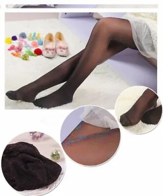 Sexy Stockings Women Sparkle Silver Glitter Pantyhose Shiny Tights Night Party • £4.62