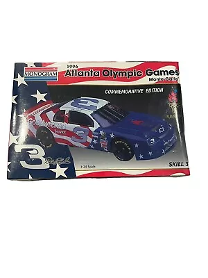 Dale Earnhardt 1996 Atlanta Olympic Games Monte Carlo Model Kit Monogram • $14.99