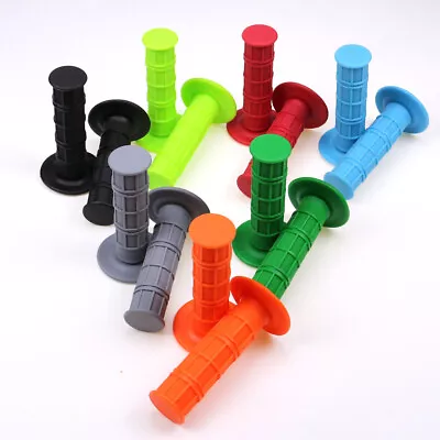 2pcs Motorcycle Hand Grips Fit Dirt Bike Motocross Gel Handle Bar 50cc 110 125cc • $8.91