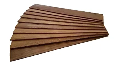 Pack Of 10 Kiln Dried Thin Black Walnut Lumber Wood Scroll Saw 1/8  X 3  X 18  • $30.78