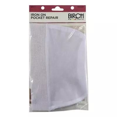 £6.29 • Buy Iron On Pocket Repair Kit For Clothes, Pants, Jeans, Trousers NEW
