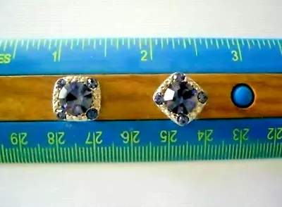 2 Hole Slider Beads Gaiety Tanzanite  #6 • $6.95