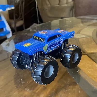 Mattel Hot Wheels AVENGER Monster Jam Trucks Rev Tredz 1:43 Rev N Go • $15