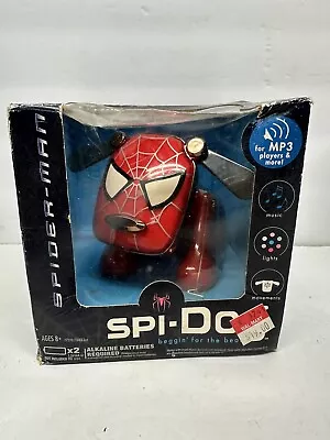 NEW Spi-Dog Spiderman Themed IDog Interactive Electronic Pet Music Dog SEALED • $75