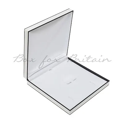 White And Black Ring Pendant Earring Universal Jewellery Box For Birthday Gift • £149