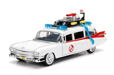 1959 Jada Toys Diecast Model 1/24 Scale Ghostbusters Cadillac Ecto-1 • £41.13