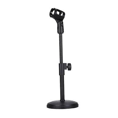Adjustable Desk Table Mic Stand Desktop Tabletop Microphone Mic Stand • £13.40