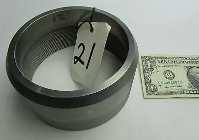 New Large Unknown Hydraulic Cylinder Steel Seal Retainer Rings Packing Threaded • $19.95