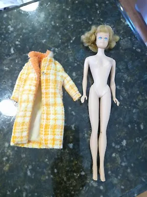 Vintage Barbie #1881 Made For Each Other Coat With Midge Blue Eyes Freckles Doll • $48.40