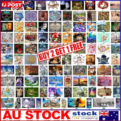 $7.79 • Buy 5D Diamond Painting Art Christmas Embroidery Cross Stitch Kits Gift Home Decor}