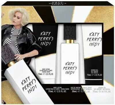£12.50 • Buy Katy Perry's Indi Gift Set - 30ml EDP + 75ml Body Lotion + 75ml Shower Gel New