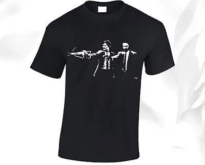 The Walking Dead T Shirt Mens Pulp Black Daryl Dixon Rick Zombie Cool Gift Idea • £7.99