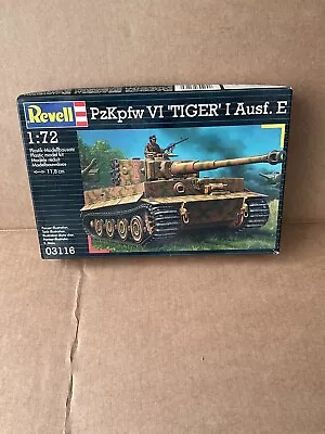 Revell No.03116 PzKpfw VI TIGER I Ausf E Tank Plastic Kit In 1:72 Scale.Unused • £6.99