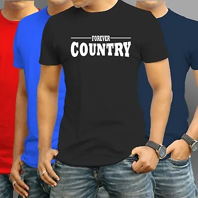 Country Music Men's T-Shirt Country And Western Cowboy Bluegrass • £11.95
