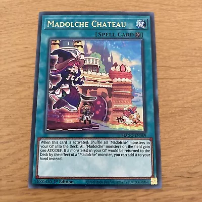£0.99 • Buy Madolche Chateau Yugioh Trading Card MAGO-EN069 1st Edition Spell Card 
