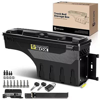 Lockable Storage Truck Bed Tool Box Passenger Side For Dodge Ram 1500 2500 3500 • $93.99