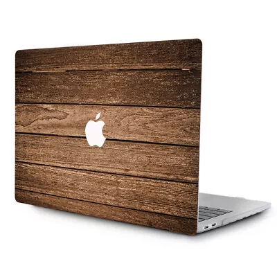 Wood Hard Case Shell For MacBook Air Pro13 14 15 16 A2338 A2681 A2991 A2992 #A24 • $17.59