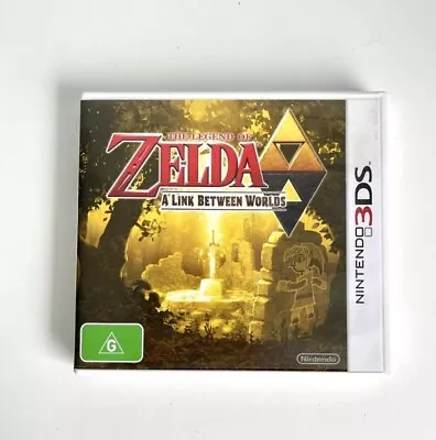 The Legend Of Zelda: A Link Between Worlds Nintendo 3DS - Free Postage • $49.99