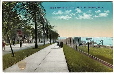 POSTCARD - The Front & N. Y. C. H. R. R.  Buffalo N. Y.   1784 Railroad • $4.88