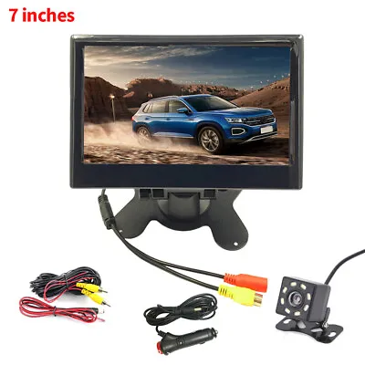 7'' Car Rear View Display Monitor Monitor TFT LCD Color Screen Rear View Camera • $33.06