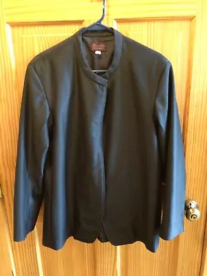 Weaver's Apparel Men's Black Suit Coat C44 EUC Plain Clothing Amish Mennonite • $19.99