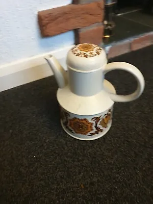 Vintage Midwinter Woodland Lidded Tea Coffee Pot 1970’s Stonehenge Pottery • £16