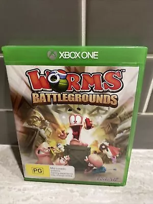 Worms Battlegrounds Xbox One Aus Game Tested & Working Free Post • $17.99