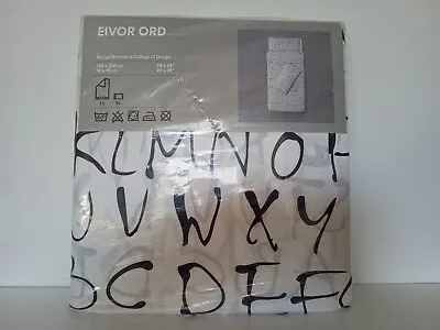 IKEA EIVOR ORD Single Duvet Set NEW • £13