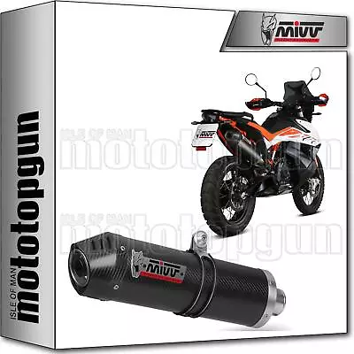 Exhaust Carbon Carbon Cap Oval Mivv Ktm 790 Adventure R 19/20 • $407