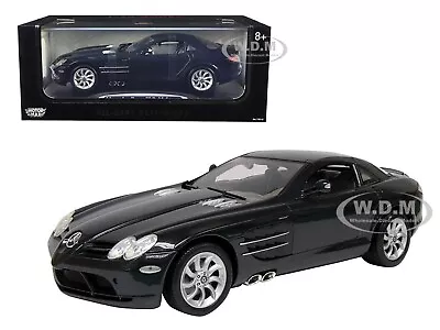 Mercedes Mclaren Slr Black 1/12 Diecast Model Car By Motormax 73004 • $79.99