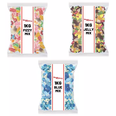 3 For £15 1kg Pick N Mix Sweets Fizzy & Jelly & Blue As Seen On TikTok • £15