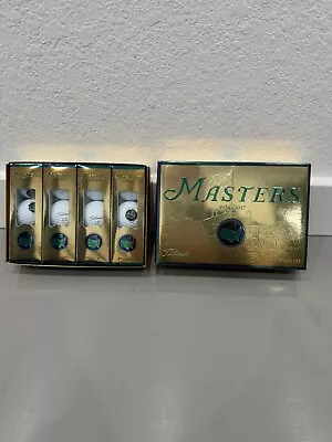 2017 Augusta Ga Masters Golf Balls Box Titleist Pro V1 • $129