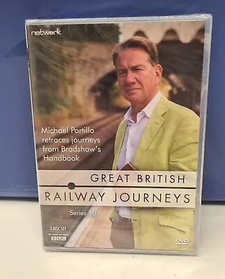 Great British Railway Journeys - Series 10 - Complete (DVD 2019) • £18.99